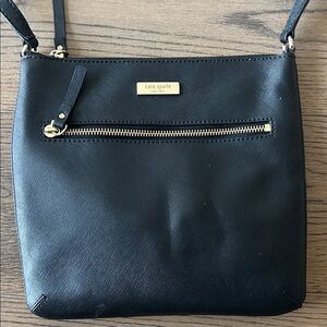 Kate Spade Black Leather Crossbody Bag